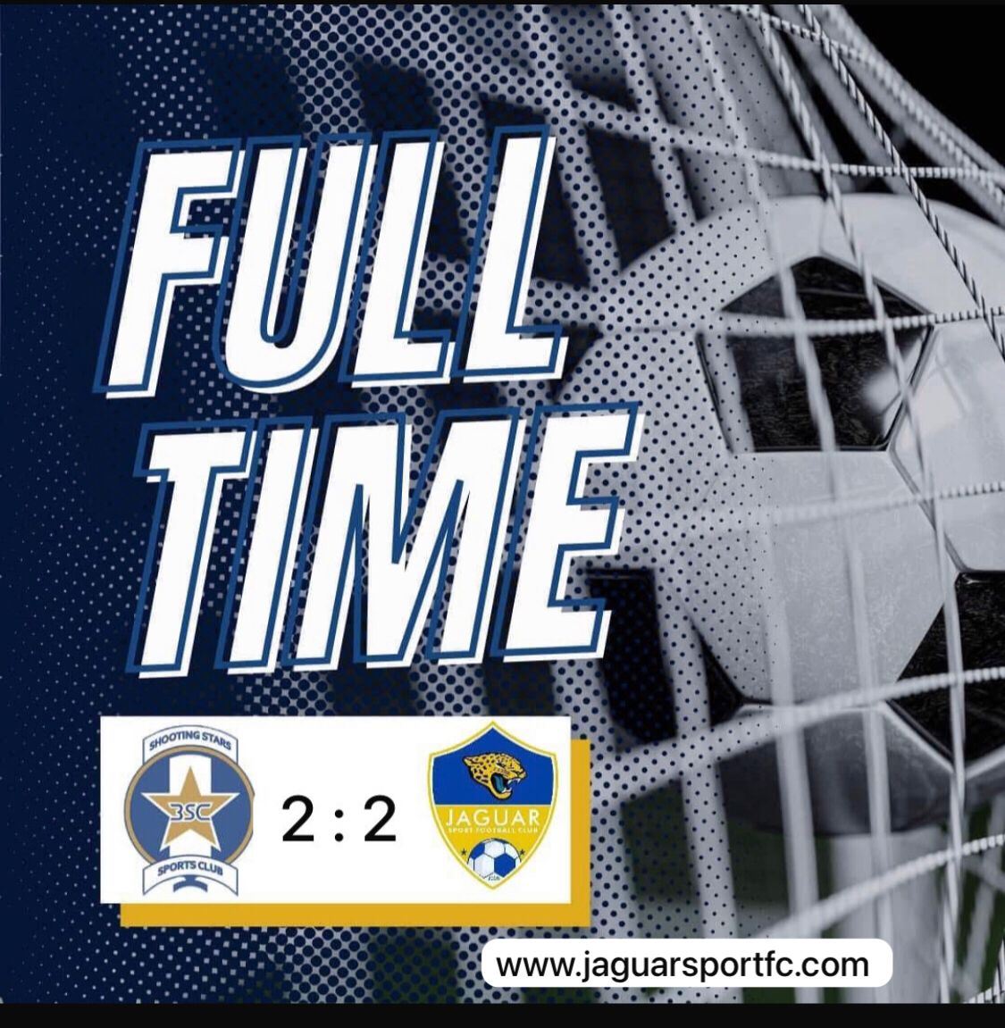 All Square at full time 🔥